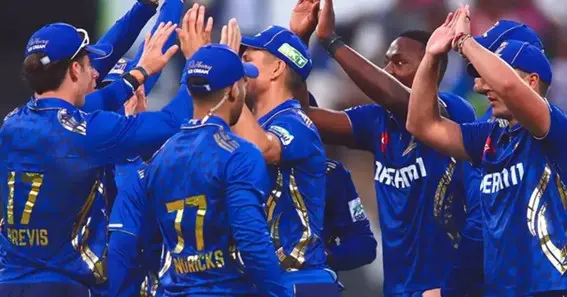 paarl royals vs mi cape town match scorecard